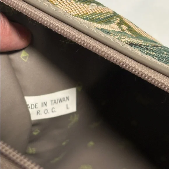 Vintage Diane Von Furstenburg weekender bag floral tapestry shoulder bag - Picture 11 of 17